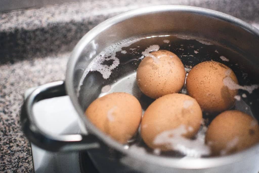 boiling egg