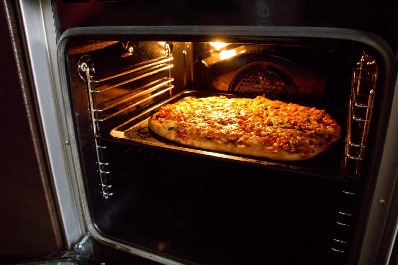 Pizza in Toaster Oven