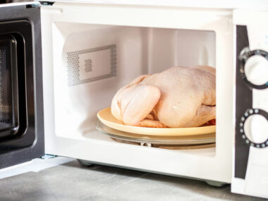 chicken microwave
